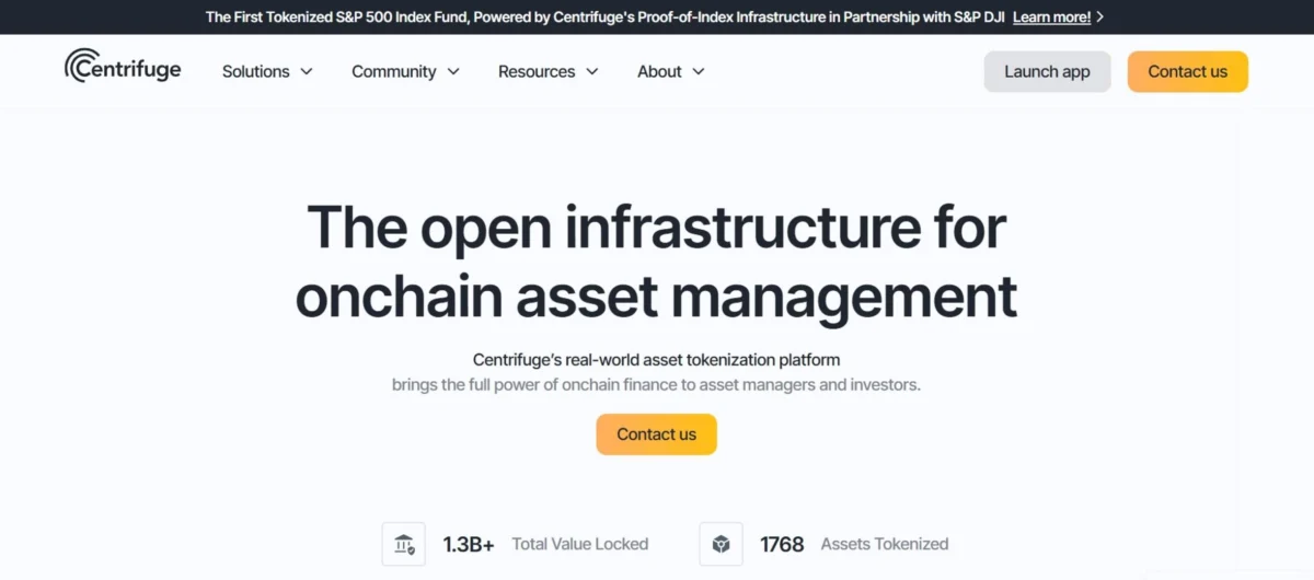 Centrifuge (CFG) at the Forefront of Real-World Asset Tokenization: Bridging Traditional and Decentralized Finance