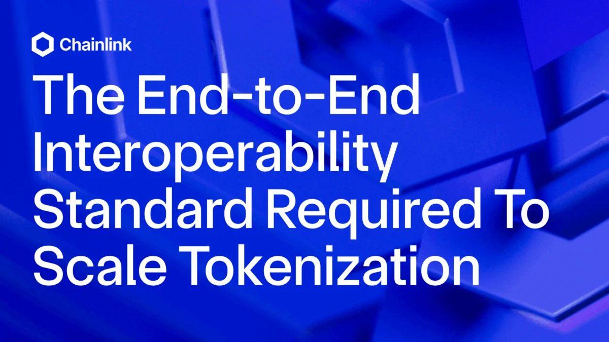 Chainlink Emerges as the Foundational Interoperability Standard for a Trillion-Dollar Tokenized Finance Future