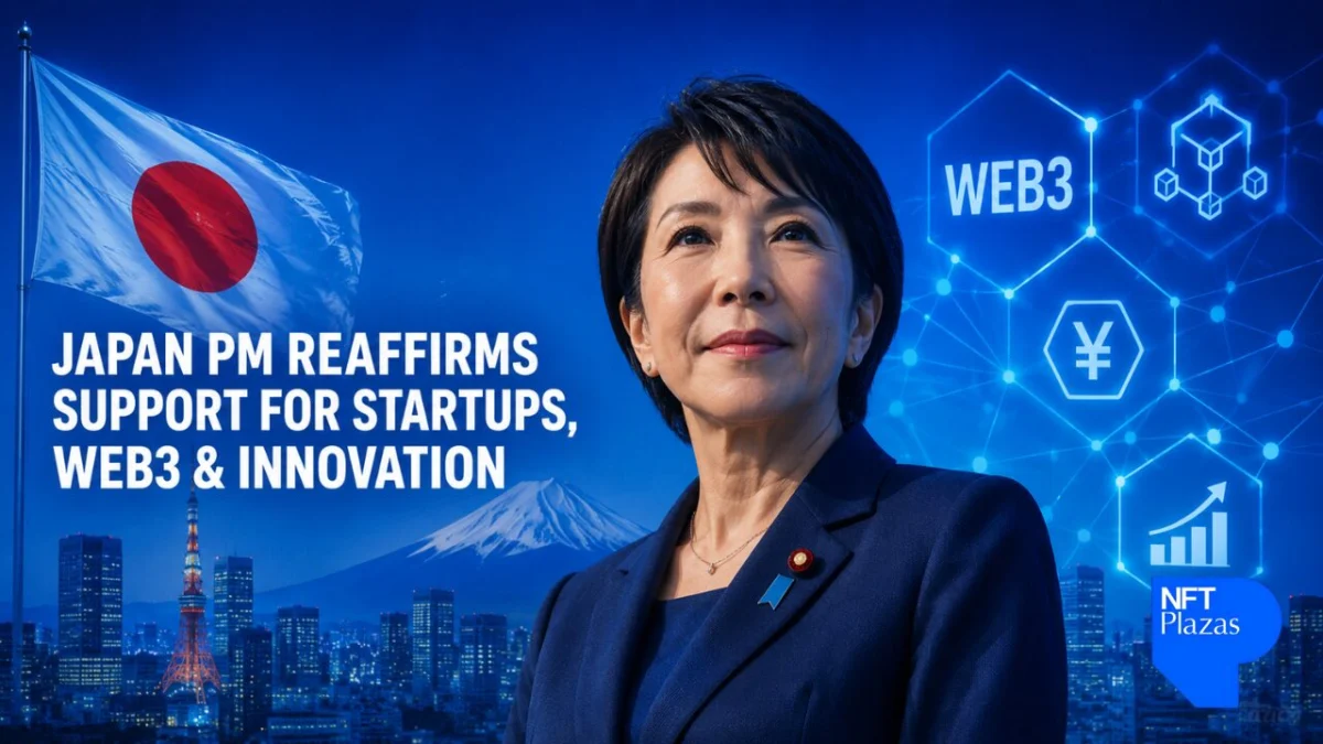 Japan’s Prime Minister Sanae Takaichi Reaffirms Nation’s Ambitious Drive to Become Global Startup and Web3 Innovation Hub at WebX 2026