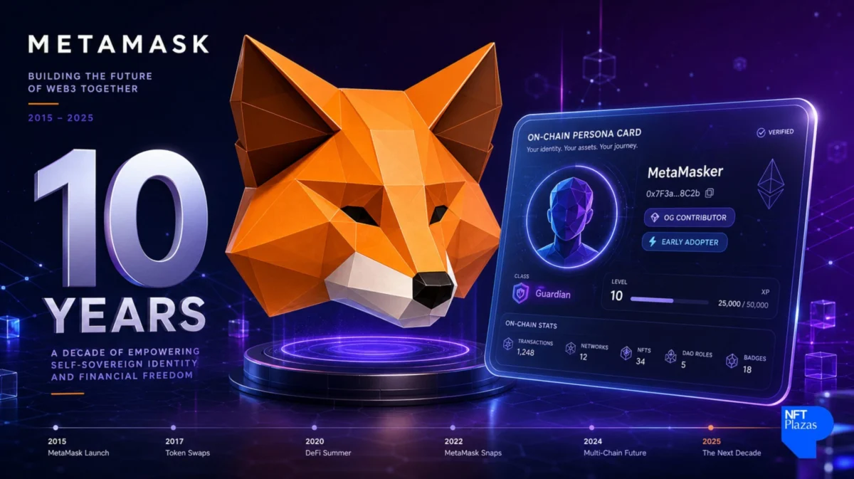MetaMask Celebrates a Decade of Decentralization with "Reveal Your Decade On-chain" Experience and Vision for "Open Money"