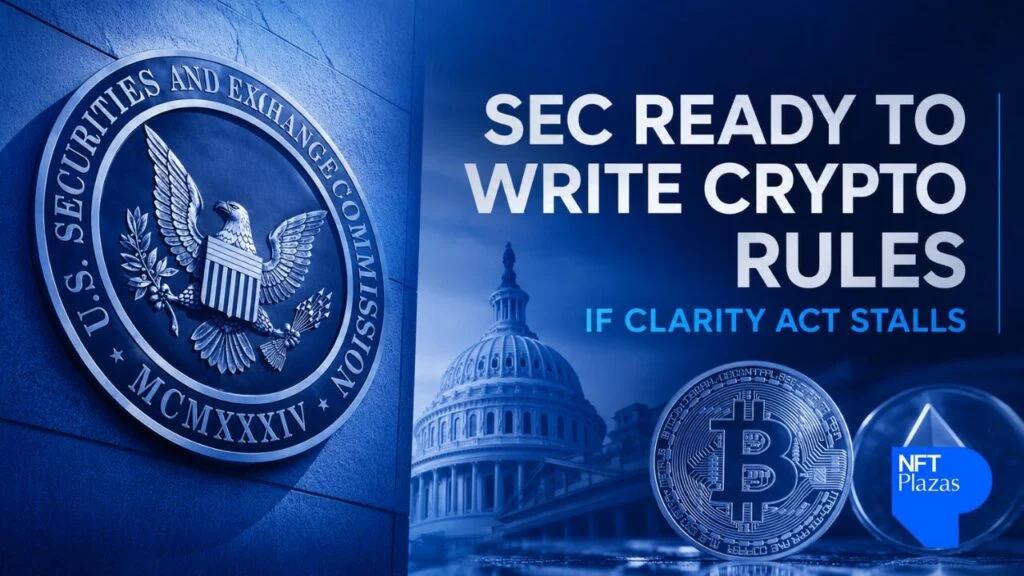U.S. SEC Poised to Implement Crypto Regulatory Framework if CLARITY Act Fails to Pass Congress, Chair Atkins Confirms