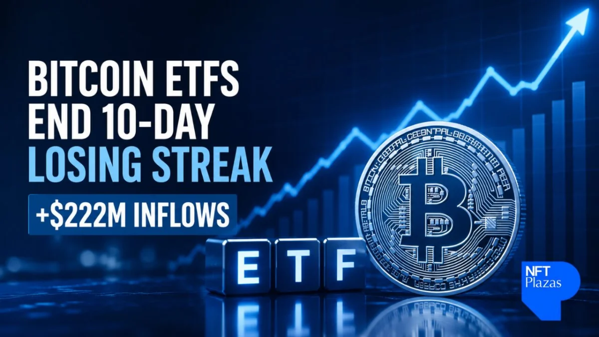 U.S. Spot Bitcoin ETFs Break Outflow Streak with $221.7 Million Inflow as Weak Economic Data Fuels Hopes for Softer Federal Reserve Stance.