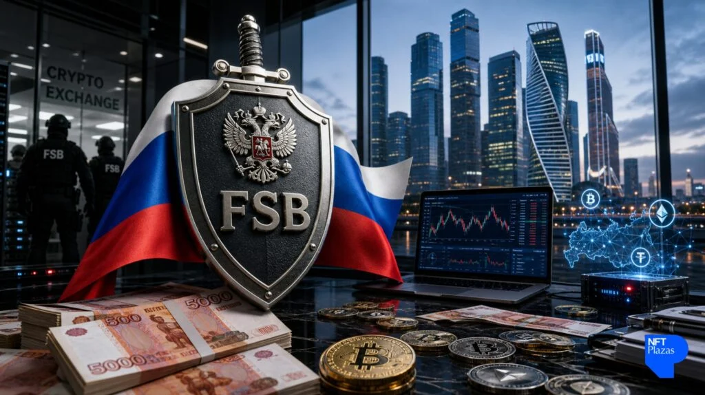FSB Cracks Down on Unlicensed Crypto Exchanges in Moscow City, Arresting Over 20 in Major Money Laundering Bust