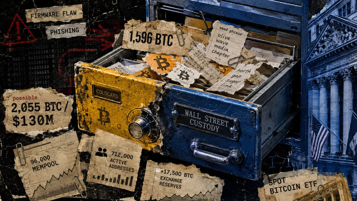 The Coldcard Crisis: $130 Million in Bitcoin Stolen as a Flaw Exposes the Fragility of Hardware Wallets