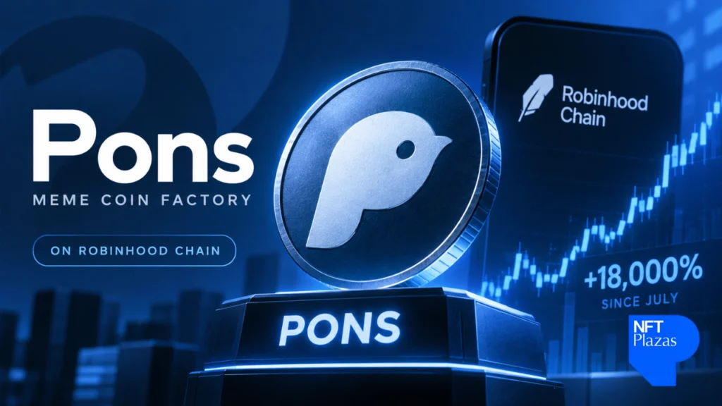 Pons Emerges as a Dominant Force on Robinhood Chain, Fueling Meme Coin Frenzy and Generating Millions in Fees
