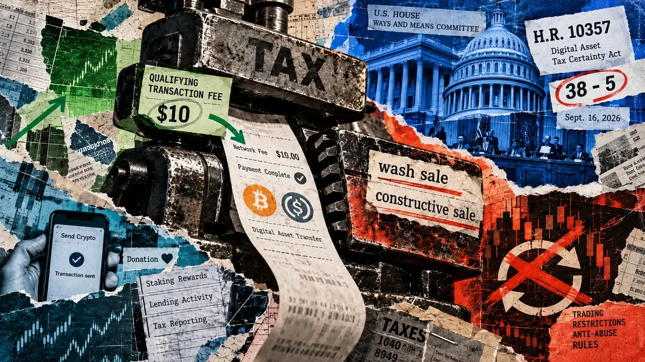 The Digital Asset Tax Certainty Act Advances, But Crypto Industry Seeks Broader Relief