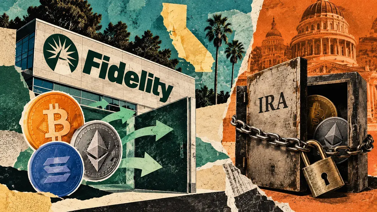 Fidelity’s $500,000 Crypto Settlement Leaves IRAs Outside Wallet-Transfer Terms
