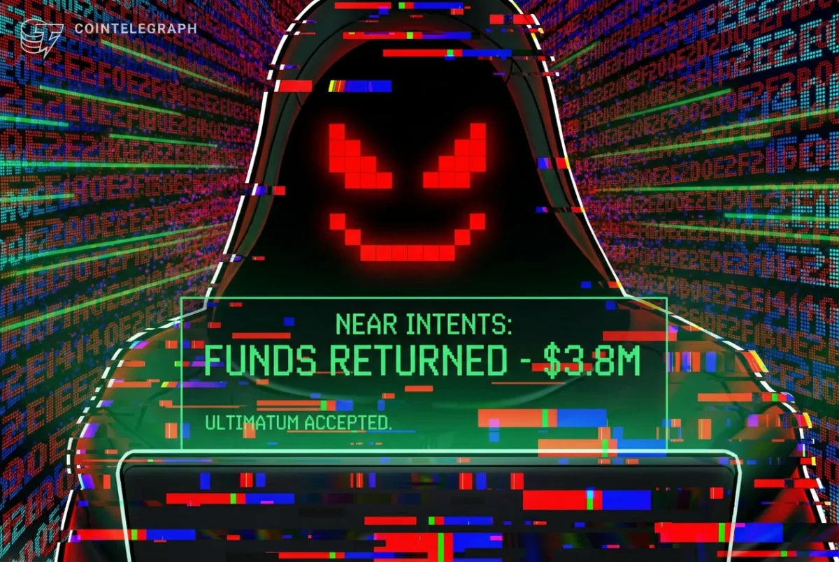 NEAR Intents Recovers $3.8 Million Stolen in Swift Security Breach Resolution