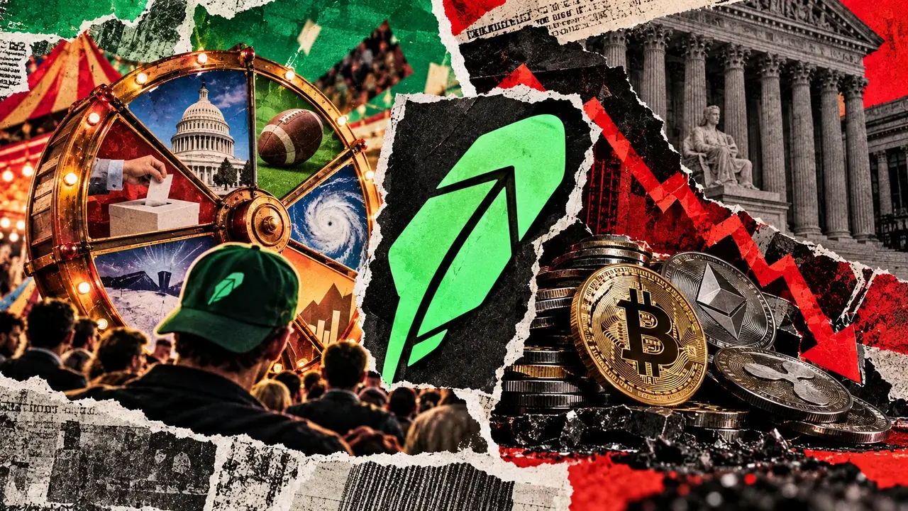 Robinhood’s Event Contracts Outpace Crypto Revenue for Second Consecutive Quarter, Highlighting Shifting Business Landscape