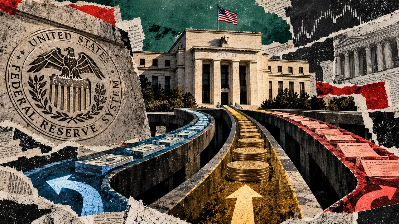 The Fed’s 10-2 Rate Hold Sets Overnight Funding Terms and Opens the Door to Treasury-Bill Purchases That Could Shape Bitcoin’s Liquidity Outlook